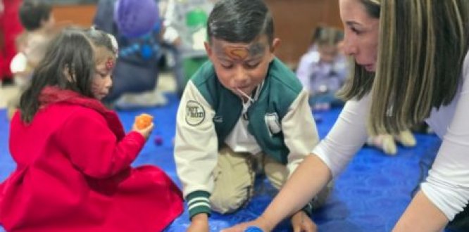Con actividades lúdicas se celebra el mes de la niñez en la Vereda La Requilina Con actividades lúdicas se celebra el mes de la niñez en la Vereda La Requilina
