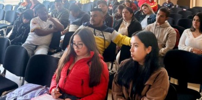 Socialización de estímulos recreo deportivos en Usme
