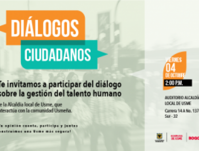 Diálogo Ciudadanos. 